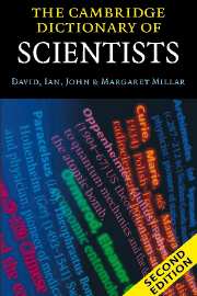 The Cambridge Dictionary of Scientists