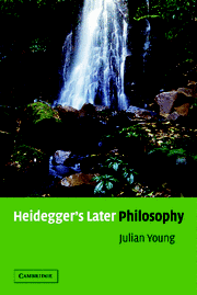 Heidegger's Later Philosophy