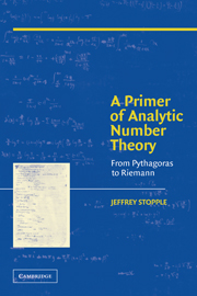 A Primer of Analytic Number Theory