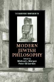 Cambridge Companion Modern Jewish Philosophy Judaism - 