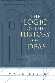 The Logic of the History of Ideas