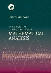 An Interactive Introduction to Mathematical Analysis