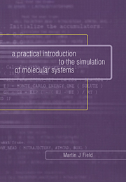 A Practical Introduction to the Simulation of Molecular Systems