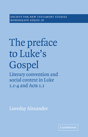 The Preface to Luke's Gospel