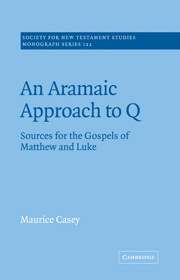 An Aramaic Approach to Q