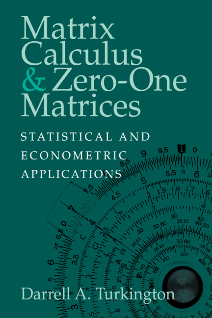 Matrix Calculus and Zero-One Matrices