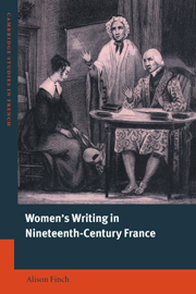 Women's Writing in Nineteenth-Century France