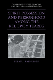 Spirit Possession and Personhood among the Kel Ewey Tuareg