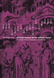 Chromatic Beauty in the Late Medieval Chanson