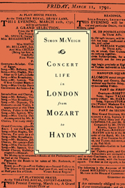 Concert Life in London from Mozart to Haydn