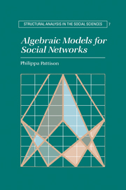 Algebraic Models for Social Networks