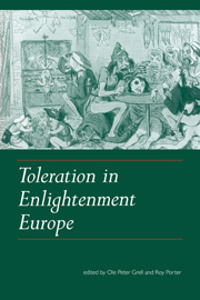 Toleration in Enlightenment Europe