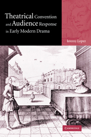 Theatrical Convention and Audience Response in Early Modern Drama