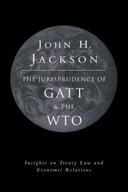 The Jurisprudence of GATT and the WTO