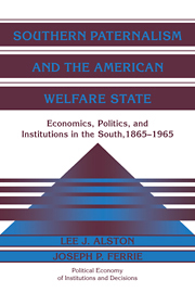 Southern Paternalism and the American Welfare State