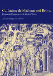 Guillaume De Machaut And Reims Context And Meaning His Musical Works Medieval And Renaissance Music Cambridge University Press