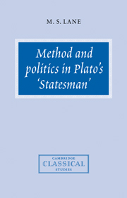 Method and Politics in Plato's Statesman