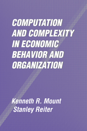 Computation and Complexity in Economic Behavior and Organization