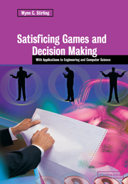 Satisficing Games and Decision Making