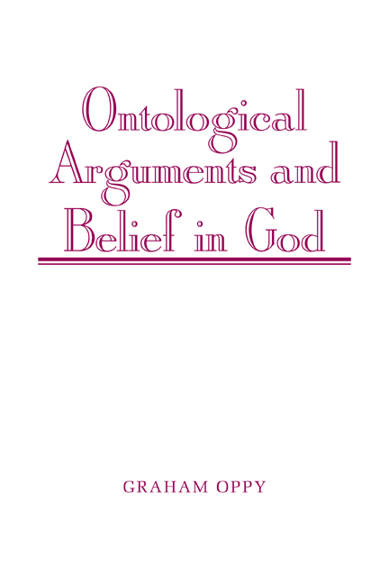 Ontological Arguments and Belief in God