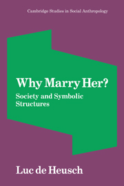 Why Marry Her?