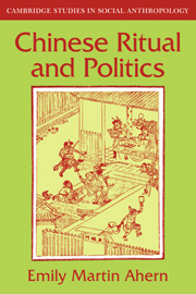 Chinese Ritual and Politics