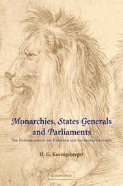 Monarchies, States Generals and Parliaments