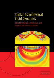 Stellar Astrophysical Fluid Dynamics