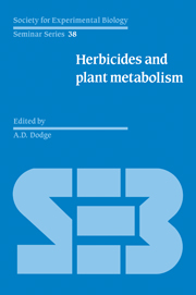 Herbicides and Plant Metabolism