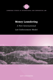 Money Laundering New International Law Enforcement Model International Economic And Trade Law Wto Law Cambridge University Press