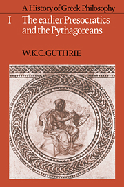 A History of Greek Philosophy