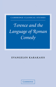 Terence and the Language of Roman Comedy