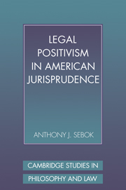 Legal Positivism in American Jurisprudence