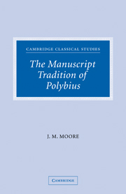 The Manuscript Tradition of Polybius