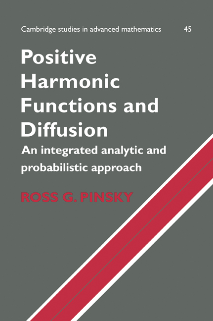 Positive Harmonic Functions and Diffusion