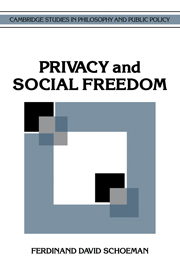 Privacy and Social Freedom