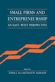 Small Firms and Entrepreneurship
