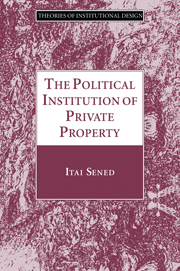 The Political Institution of Private Property