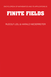 Finite Fields