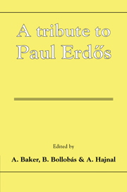 A Tribute to Paul Erdos