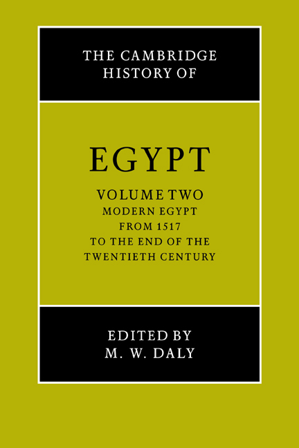 The Cambridge History of Egypt