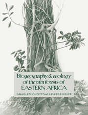 Biogeography and Ecology of the Rain Forests of Eastern Africa