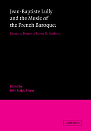 Jean-Baptiste Lully and the Music of the French Baroque