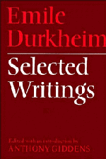 Emile Durkheim: Selected Writings