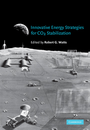 Innovative Energy Strategies for CO2 Stabilization