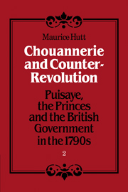 Chouannerie and Counter-Revolution