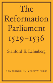 The Reformation Parliament 1529–1536