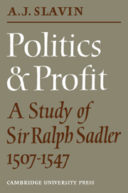 Politics and Profit