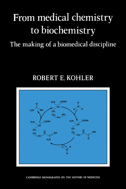 From Medical Chemistry to Biochemistry