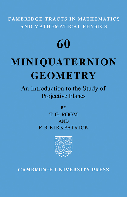 Miniquaternion Geometry